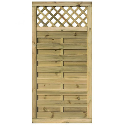 Brekyn 180cm H x 180cm W Solid Wood Gate