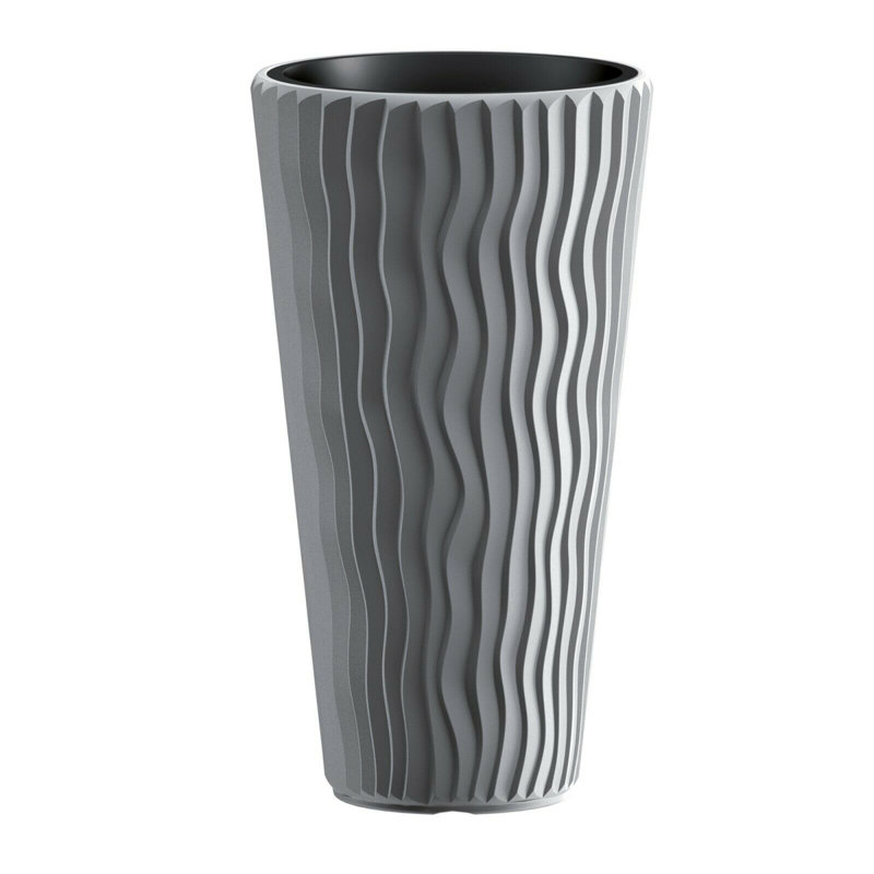 Holmgren Pot Planter, Stone Grey