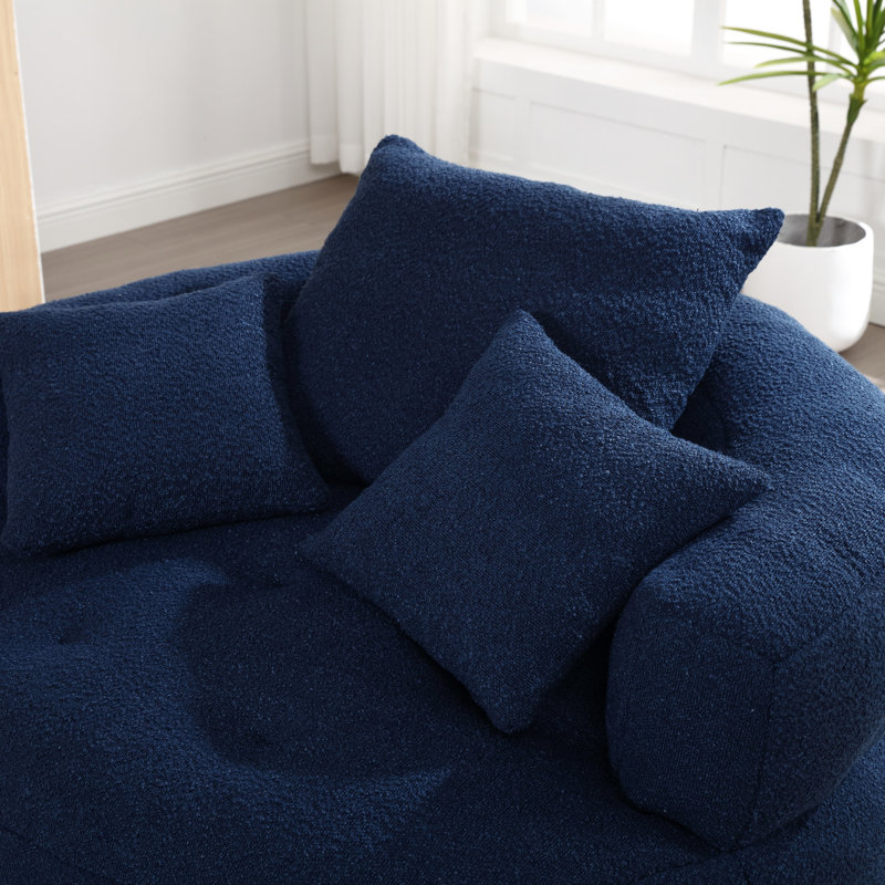 Fauteuil-lit Fluffy, Navy Chenille