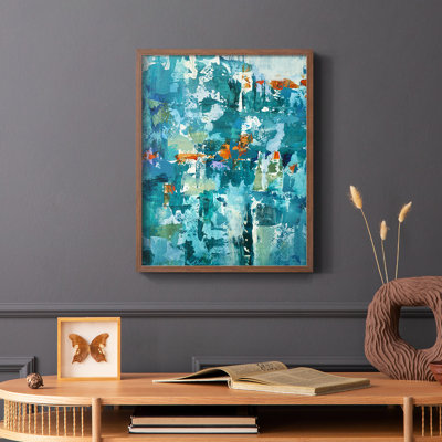 Reticent I Framed Print - Solid Wood