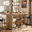 Îlot de cuisine avec rangement-1860529398