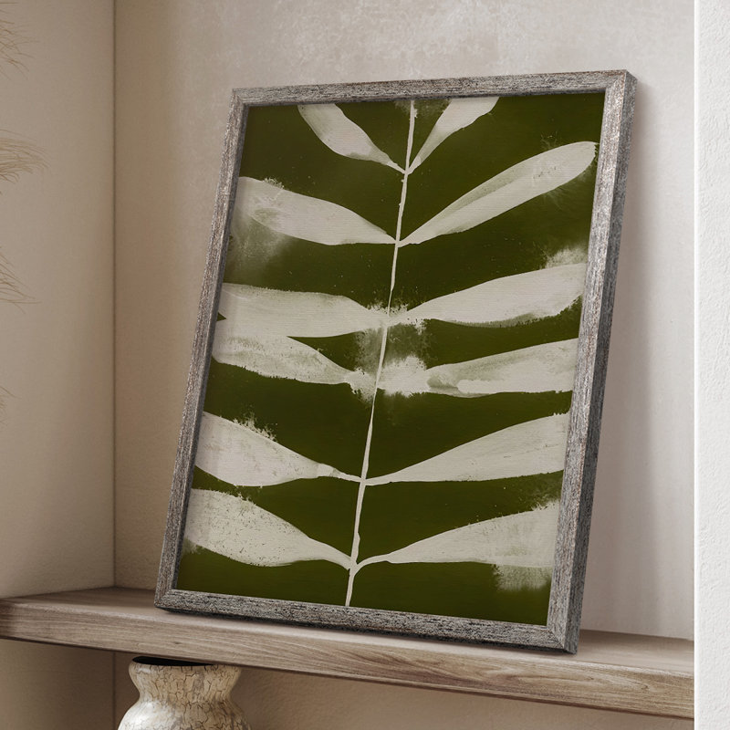 «Organic Bloom VI», reproduction encadrée - bois massif, H 21 po x l 17 po
