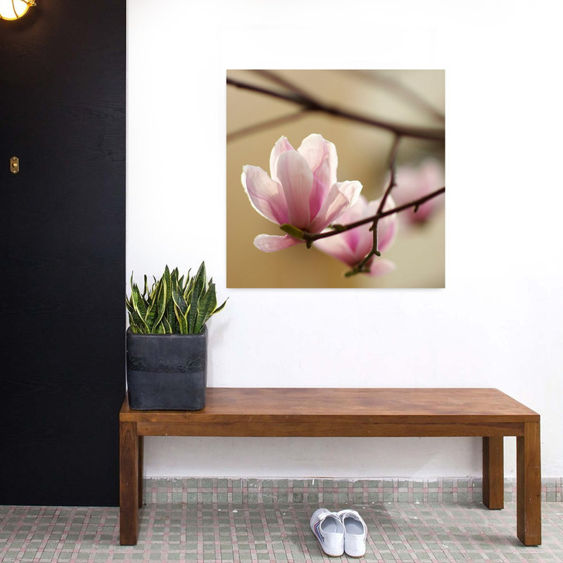 Tulipier 1, art floral contemporain, H 32 po x l 32 po