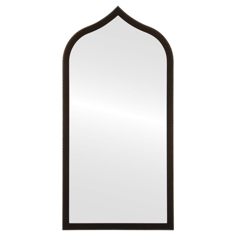 Aspynn Arch Mirror, 47.38" x 23.38", Rubbed Bronze
