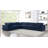 Burrows 158" Wide Linen Down Cushion Modular Corner Sectional-1033690449