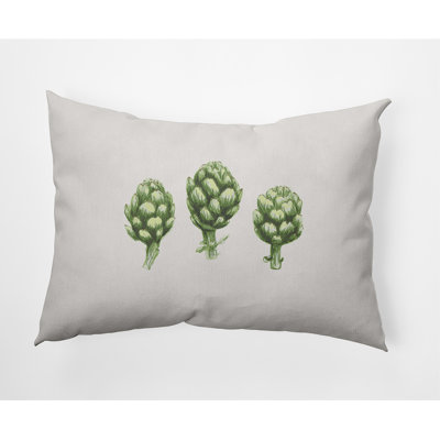 Artichoke Artichoke Lumbar Pillow