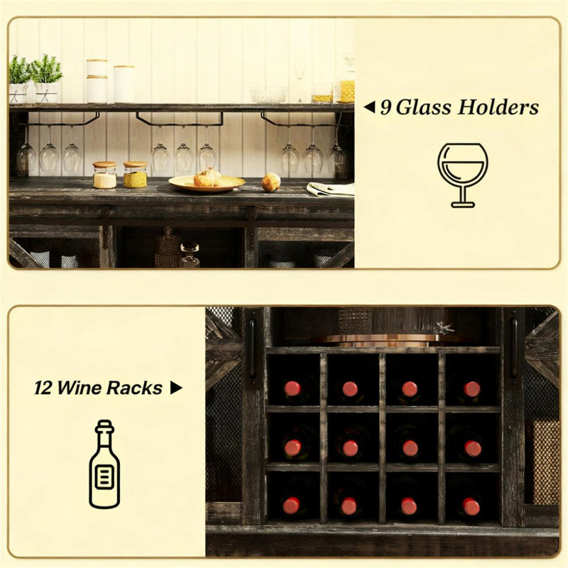 Armoire à vin Farmhouse