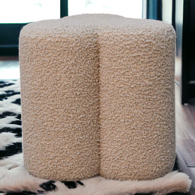 Bjarki 42 cm W Cotton Blend Footstool