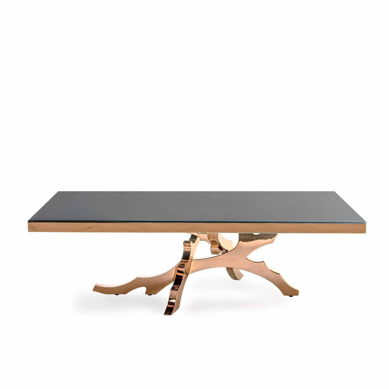 Table basse abstraite, Or