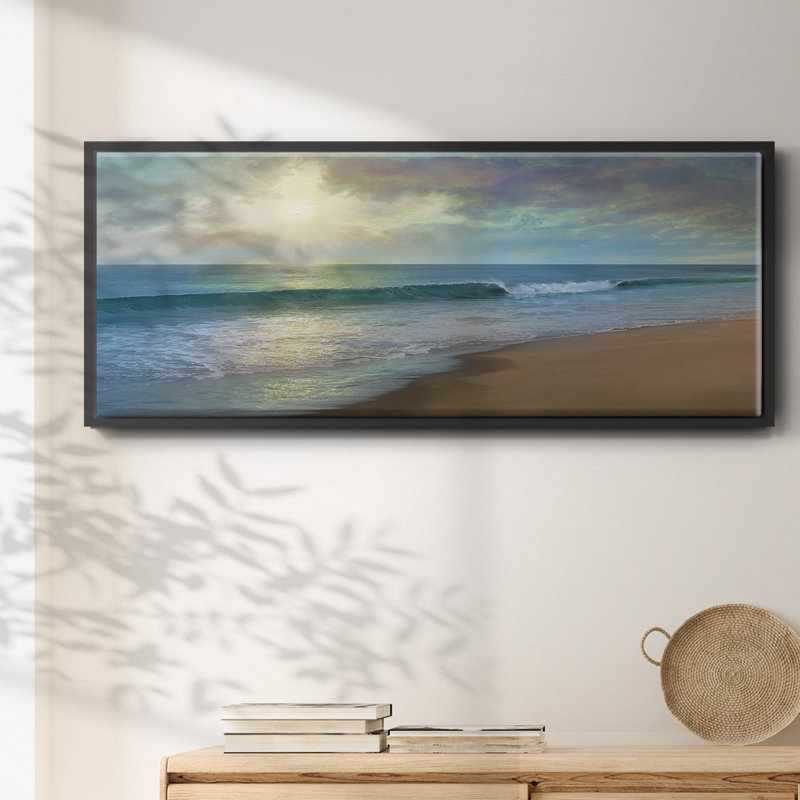 A Long Walk- Framed Canvas, 8" H x 20" W
