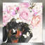Flower Daschund (Square) par By Jodi - impression-811906856-811906862