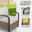 Wicker Patio Chair With Cushions-1724374941