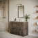 Fresca Formosa 48" Freestanding Single Bathroom Vanity Set with Top, Sink and Mirror (Faucet Not Included)