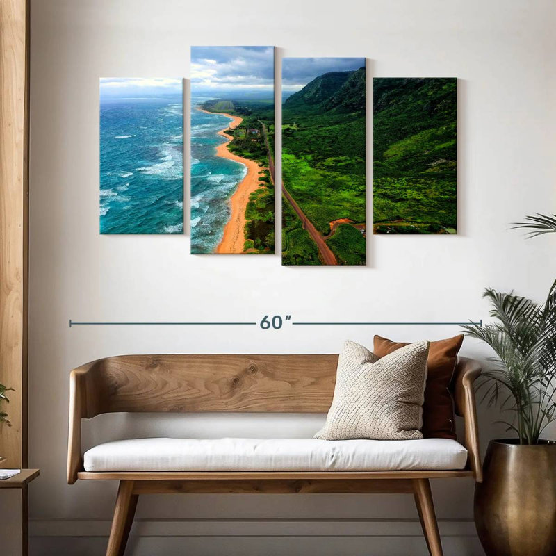 Gillard Scenic North Shore, H 32 po x l 52 po