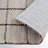 Abagail Light Check in Black/Beige with Backing-1427366337
