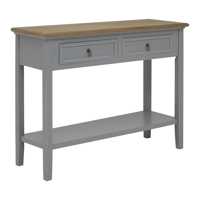 Elgin 100cm Solid Wood Top Console Table
