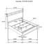 Ensemble de chambre à coucher 4 pièces Pelton-131654091-131654092