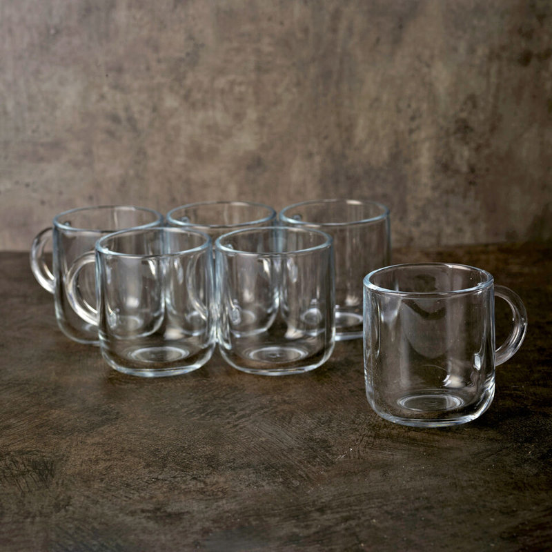 Antonita Glass Coffee Mug, 8.28 oz.