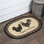  Tapis tressé en coton / jute-936583645