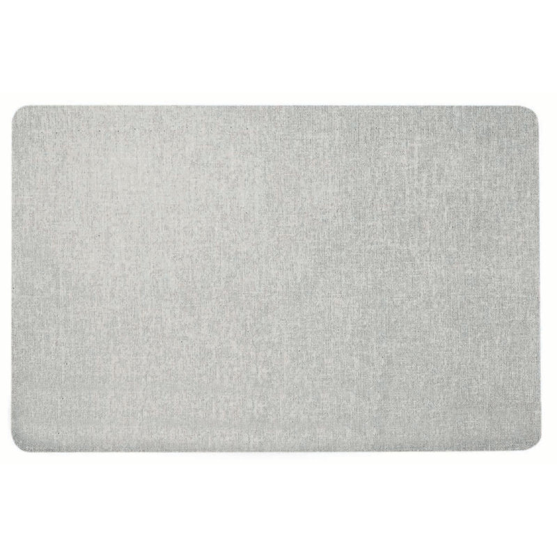Panneau d'affichage sans cadre, Platine, Rayon, H 18 po x l 24 po