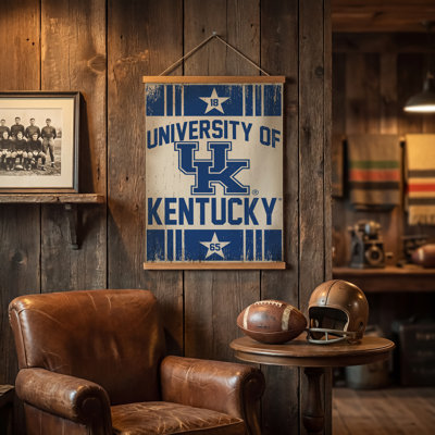 University of Kentucky 24in x 36in Canvas Wall Tapestry & Hanger