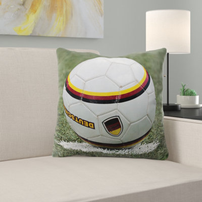 Football Throw Pillow