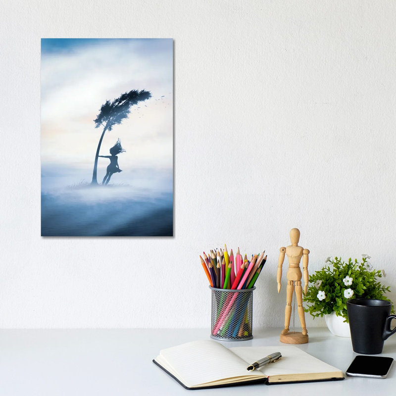 Wind by Abdullah Evindar - Wrapped Canvas Print, 30.48cm H x 20.32cm W x 1.91cm D