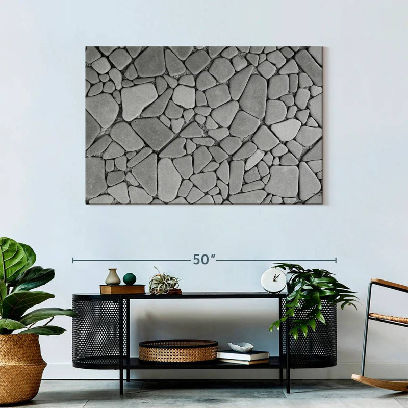 Motif de mosaïque Lilie Stone, H 30 po x l 45 po