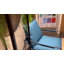 Chaise d'appoint rembourrée en métal Cliatt-745030644
