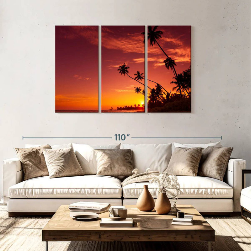 Gillard, plage jamaïcaine à Palm Beach, H 48 po x l 74 po