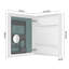 Armoire de salle de bain blanche l 24 po x H 30 po à usage quotidien - rangement en bois d'ingénierie à miroir