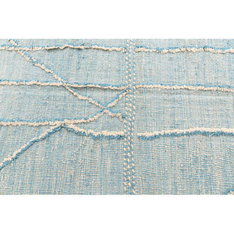 Tapis bleu clair Odle