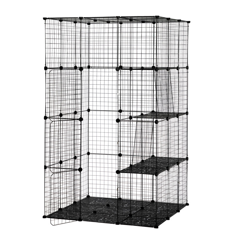 3-Tier Wire Cat Cage