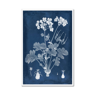 Botanical in Indigo III 1 Piece Painting