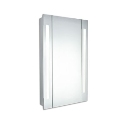 Bradd W H Direct Mount Frameless Medicine Cabinet Mirror 3 Adjustable