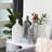 Carllene Black/White/Gray Ceramic Table Vase Set
