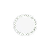 VIDA Round Embroidered Quatrefoil 15.5" Round Placemats