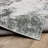 Melnick Machine Washable Non-Skid Performance Gray/White Area Rug Mat-50938258