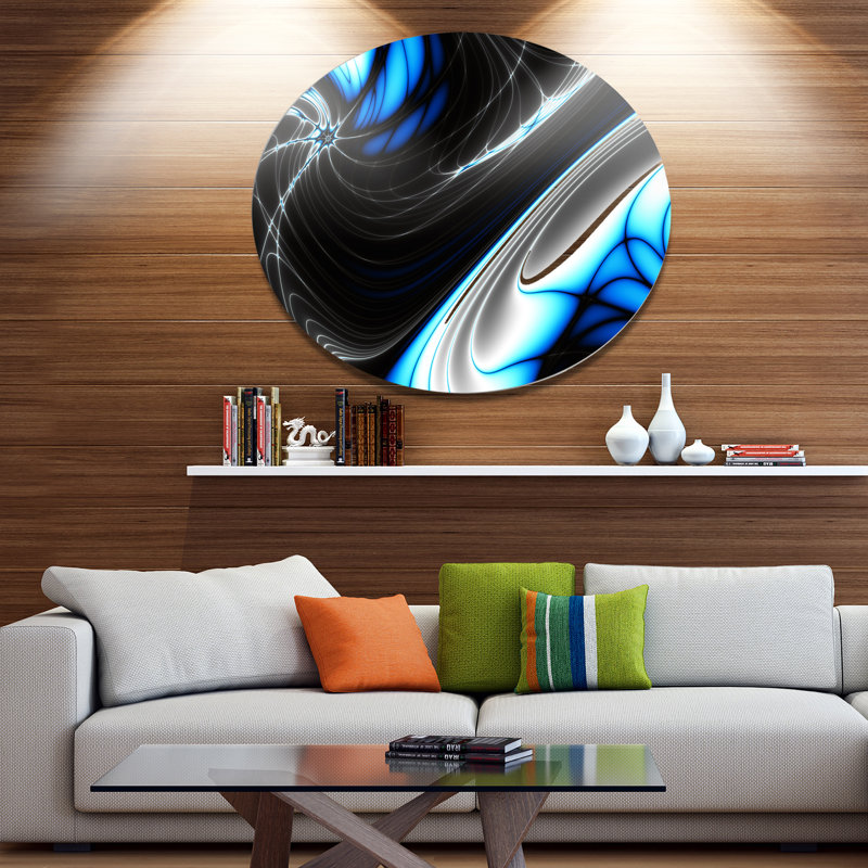 «Fractal Artwork for Creative Design», impression sur métal, H 36 po x l 36 po