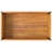 Garden Planter Brown Solid Acacia Wood Medium Garden Planter-1871294187