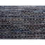 Tapis surdimensionné de 12 po x 12 po x 18 po de style Chiaroscuro moderne noir anthracite noué à la main épais et moelleux 3168F66D9C0A4DAEB940E14E4C56F72D