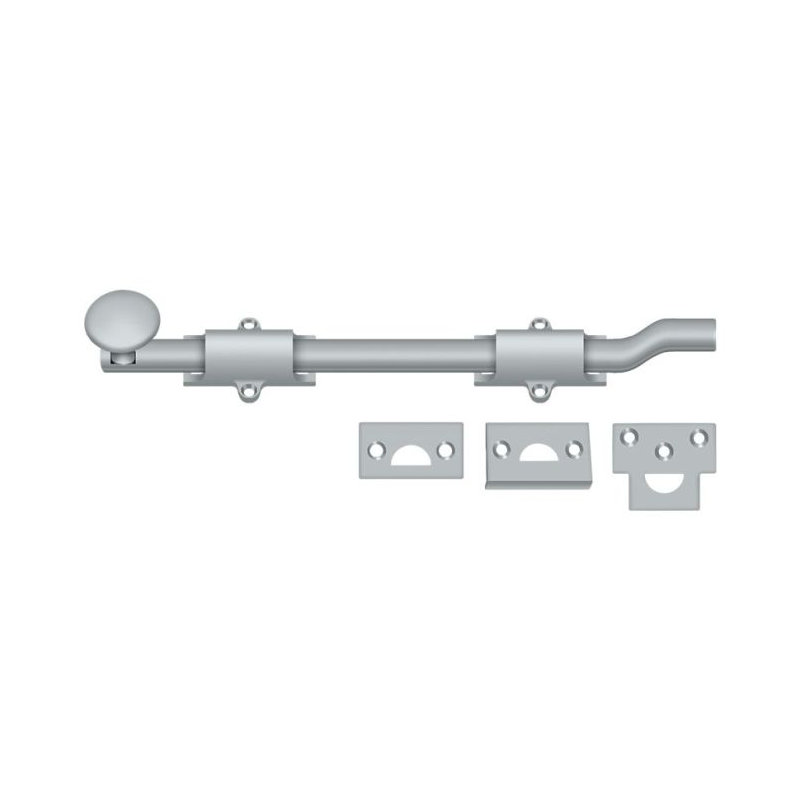 Latch/Catch/Bolt, Brushed Chrome