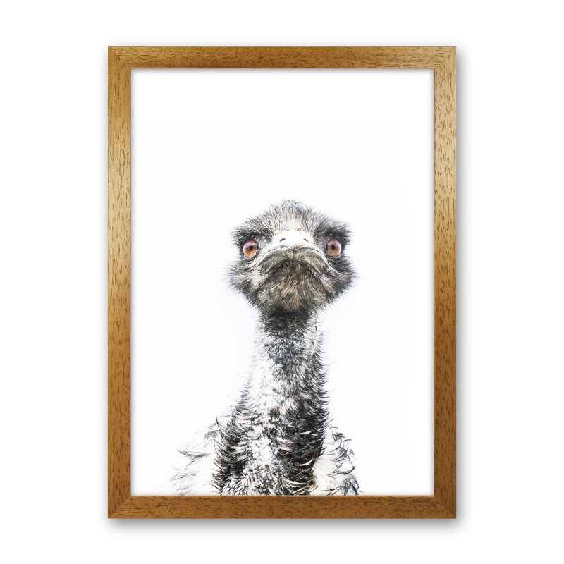 E.M.U by Victoria Frost - Print, 34cm H x 25cm W x 3cm D, Oak Framed