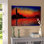 "Miko" Sunset "par Claude Monet, reproduction d'art sur toile