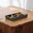 Baidy Hand-Finished Faux Shagreen Rectangular Serving Tray-1194185423