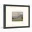 Cadre photo noir mat avec passe-partout Kael-292194894