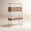 Trey Solid Wood Writing Desk-557387629
