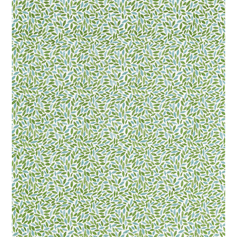 Breeze Meadow Embroidery Fabric, Seagrass