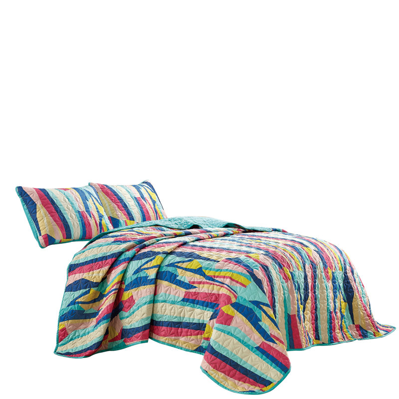 Coverlet, King Duvet Cover + 2 King Shams