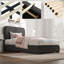 Lit plateforme tapissier Bensu Boucle-2123586218-2123586217